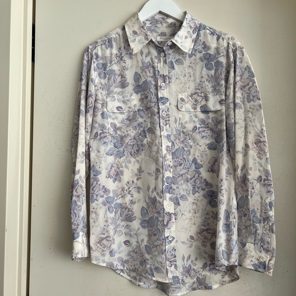 Equipment Silk Floral Button Down Shirt - Picture 2 of 6